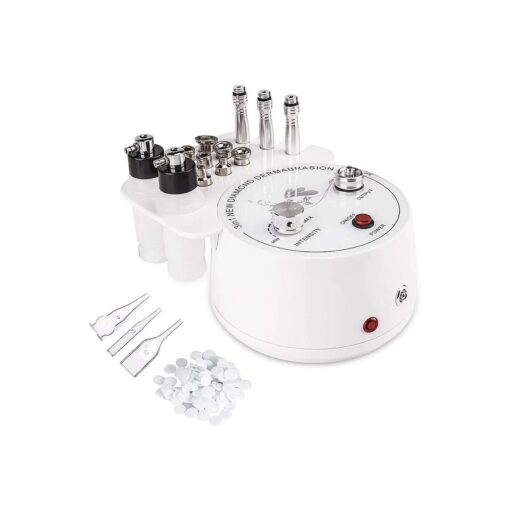 Diamond Microdermabrasion Machine, Yofuly 3 in 1 Professional Microdermabrasion Machine with Vacuum Glass Tube and Spray Bottle for Home Use Skin Care