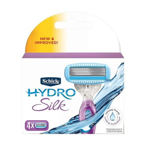 Schick Hydro Silk Cartridges 4 ea