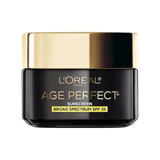 LOreal Paris Age Perfect Cell Renewal Anti-Aging Day Moisturizer with Broad Spectrum SPF 25 Sunscreen, Antioxidants, and Vitamin E 1.7oz