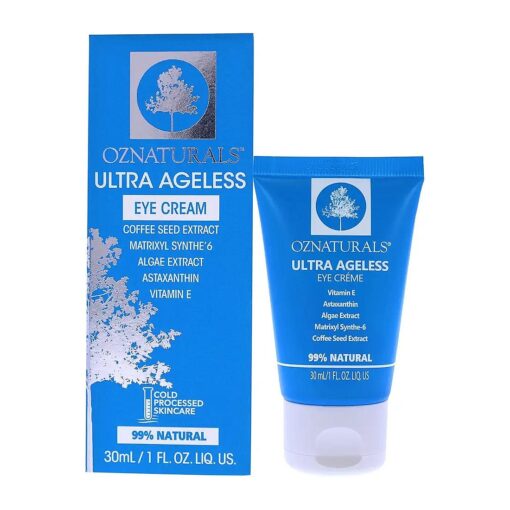 OZNaturals Anti Aging Face & Eye Cream With Collagen Peptides for Women - Day & Night Under Eye Wrinkle Cream For Dark Circles, Acne Scars & Puffiness