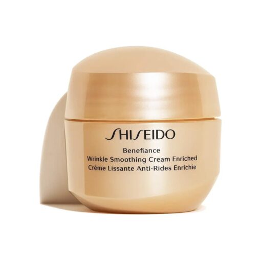 Shiseido Benefiance Wrinkle Smoothing Cream Enriched - Anti-Aging Moisturizer for Dry to Very Dry Skin - Visibly Corrects Wrinkles & Intensely Hydrates - Non-Comedogenic