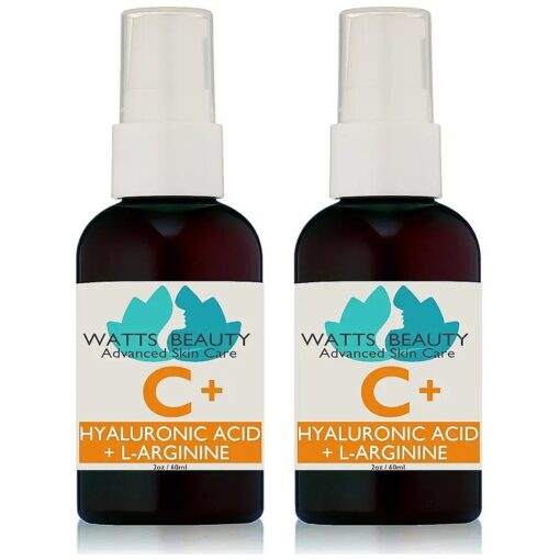 Supercharged Vitamin C Serum with Moisturizing Hyaluronic Acid - Advanced Antioxidant Face and Body Serum - 4 oz