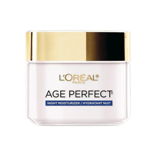 L'Oreal Paris Age Perfect Collagen Expert Anti-Aging, Anti-Wrinkle Night Moisturizer 2.5 oz