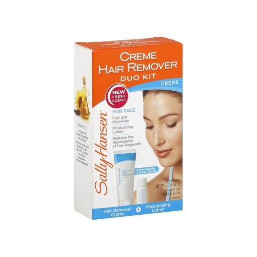 Sally Hansen Cream Hair Remover Kit, 1 Count ( Pack of 2 )