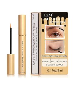 Lash Serum For Eyelash Growth And Thickness Rapid Eyelash Growth Serum & Eyebrow Enhancer Advanced Formula for Longer, Fuller and Thicker Looking Natural Lashes 5 ML