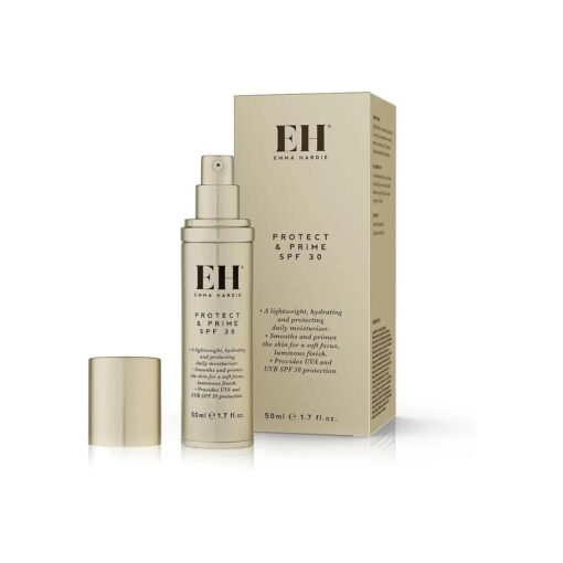 Emma Hardie Protect & Prime SPF 30 -| Moisturizer, Sunscreen, and Face Primer with SPF 30 and Vitamin E, Daily Facial Moisturizer with SPF