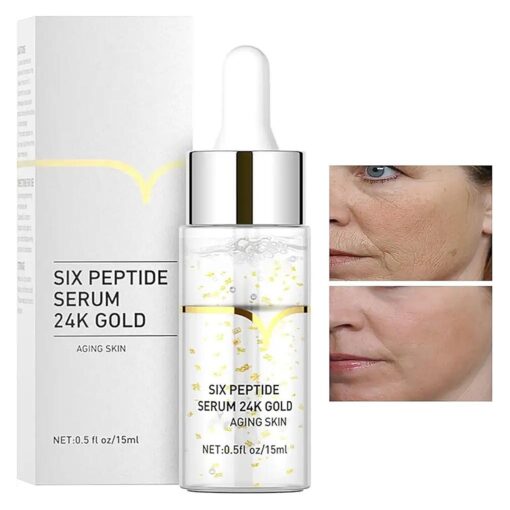 Face Peptides Serum Oil, Moisturizing Advanced Peptide Serum For Skin Lift Firming Care+ Reduces Fine Lines+Moisturizing, Firming & Smoothing Face Serum For Youthful Skin