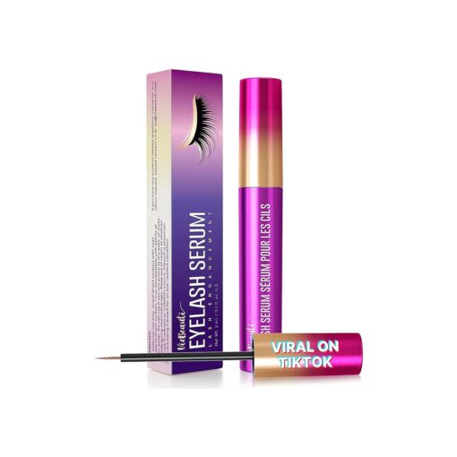 Premium Eyelash Growth Serum : Lash Enhancing Serum with Advanced Formula to Boost Longer Fuller and Thicker Luscious Lashes 0.1 Fl, Oz .