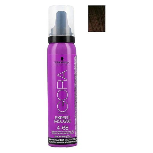 Igora Expert Mousse, 4-68, Mousse, Dye, 3.2 Ounce