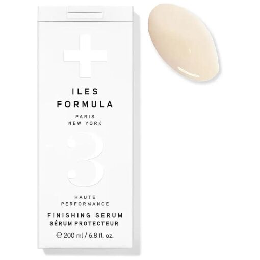 ILES FORMULA Haute Performance Finishing Serum - Style & Smooth Without Weighting Hair Down, Protects Hair from Heat, Humidity, UV Rays + Color Fade - 6.8 Fl Oz ( 200 ML )