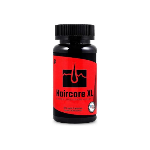 Haircore XL : DHT Blocker, Stops Hair Loss, Thinning, Balding, Repairs Hair Follicles, Promotes New Hair Growth, Regrow Hair, Men & Women, All Hair Types, 30 Day Supply