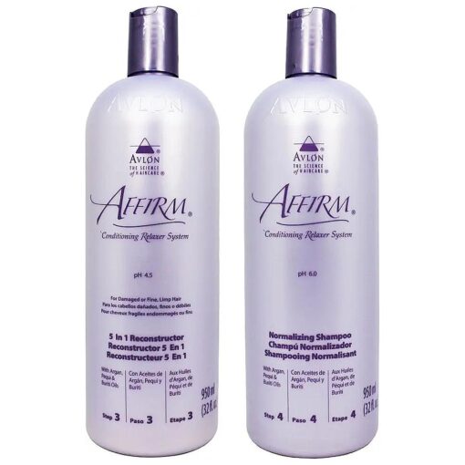 Avlon Affirm 5 In 1 Reconstructor 32 Ounce + Normalizing Shampoo 32 Ounc