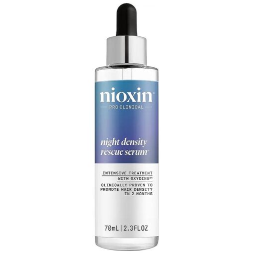 Nioxin Night Density Rescue Serum - Overnight Hair Thickening Serum, 2.4 fl oz ( Packaging May Vary )