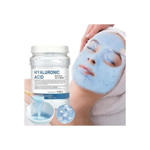 Jelly Mask for Facials Professional Natural Gel Face Masks, Hydrating Rubber Mask, 23 Fl Oz Jar Face Mask SkinCare ( hyaluronic acid )