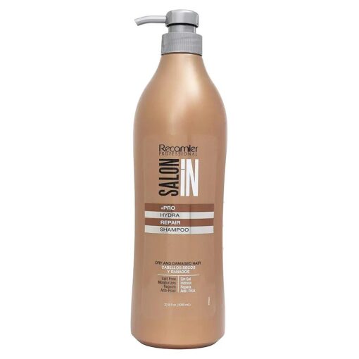 Recamier Professional Salon In +Pro Hydra Repair Hair Shampoo 33.8 - Shampoo Reparador Hidratante Cabello Seco y Maltratado