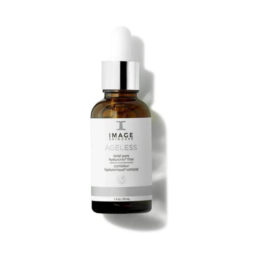 IMAGE Skincare, AGELESS Total Pure Hyaluronic 6 Filler, Facial Hydration Serum, Fill in Look of Fine Lines and Smooth Appearance of Wrinkles, 1 fl oz