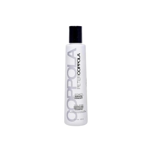 PETER COPPOLA Keratin Concept Legacy Total Repair Cleansing & Smoothing Sulfate-Free Shampoo - For Color Treated Hair - Color Safe, Sodium Chloride-Free Keratin Shampoo