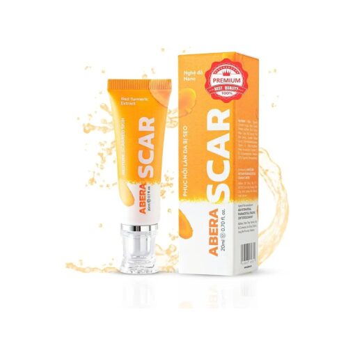 ABERA Red Turmeric Scar Removal Cream ( Premium Product ) - Advanced Treatment for Face and Body with Natural Ingredients Scar Rapidly Removes Stretch Marks, Keloids, Burns, and More .