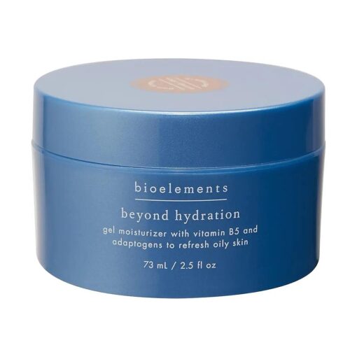 Bioelements Beyond Hydration - 2.5 fl oz - Non-Greasy Gel Facial Moisturizer for Oily Skin - Includes Vitamin B5 & Essential Oils - Vegan, Gluten Free - Never Tested on Animals