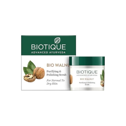 Biotique Bio Walnut Purifying and Polishing Scrub, 50 gm/1.76Oz .