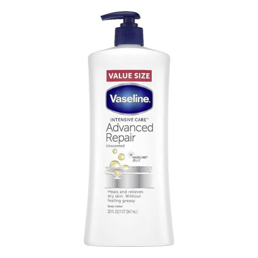 Vaseline Intensive Care hand and body lotion Advanced Repair Unscented 32 oz