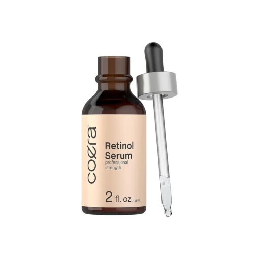 Retinol Serum for Face | 2 fl oz | Professional Strength Formula | Free of Parabens & Fragrances | Packaging May Vary