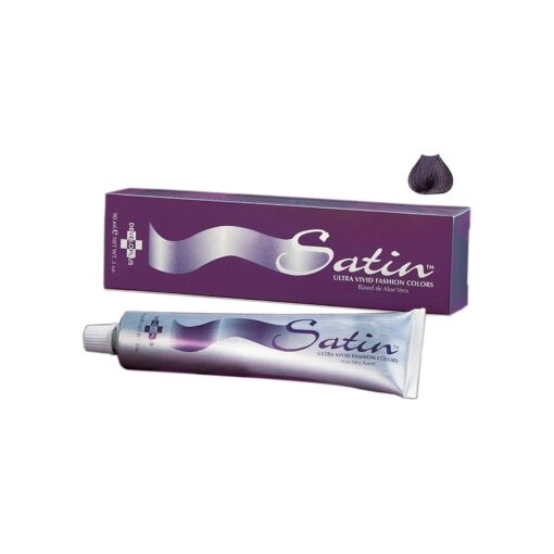 Satin Violet Black Hair Color - 1V