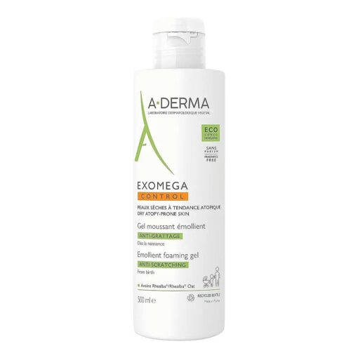 A-DERMA EXOMEGA GEL LIMPIADOR 500ML .