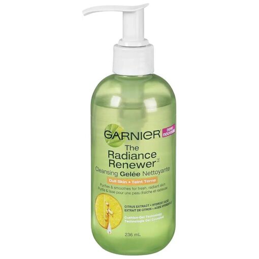 Garnier The Radiance Renewer Cleansing Gelee for Dull Skin, 8 Fluid Ounce