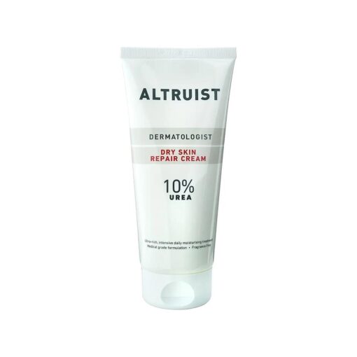 ALTRUIST, Dermatologist Dry Skin Repair Cream 10 % Urea - Medical grade moisturiser with Glycerin and Urea by Dr Andrew Birnie, suitable for sensitive skin - 200 ml