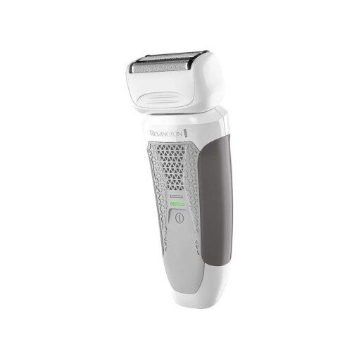 Remington Wetech 100 % Waterproof Cordless Foil Shaver, Rechargeable Electric Razor with Pivot & Flex Technology, White