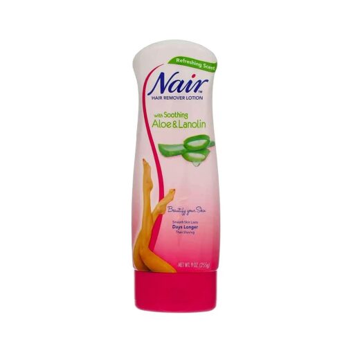 Nair Hair Remover Lotion Aloe & Lanolin 9 Ounce ( 266ml ) ( 2 Pack )