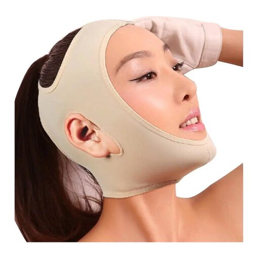 JOLY Full Face Style Anti Wrinkle Face Slimming Cheek Mask Lift V Face Line Slim 4 Size for Your Choice ( XL- # 1843 )