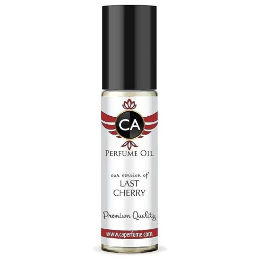 CA Perfume Impression of T. Ford Last Cherry For General Usage Replica Fragrance Body Oil Dupes Alcohol-Free Essential Aromatherapy Sample Travel Size Concentrated Long Lasting Roll-On 0.3 Fl Oz/10ml