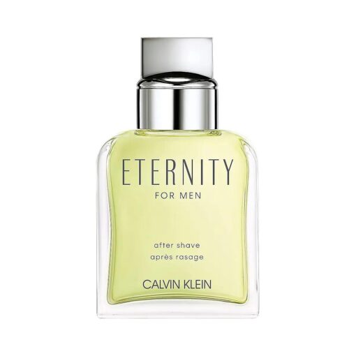 Calvin Klein Eternity for Men After Shave, 3.4 fl oz, Notes of Bergamot, Geranium, Sandalwood, and Amber