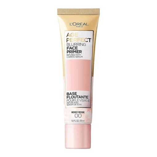 L'Oreal Paris Age Perfect Face Blurring Primer Infused with Caring Serum Smoothes Liners and Pores