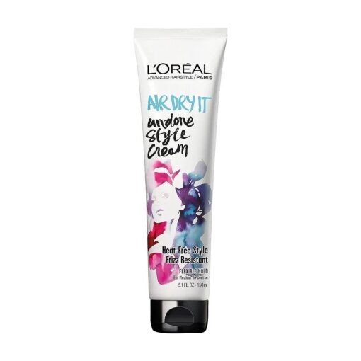 L'Oreal Paris Advanced Hairstyle AIR DRY IT Undone Style Cream, 5.1 fl, oz .