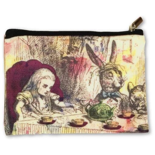 Alice in Wonderland Cosmetics Bag Travel Make Up Pouch Purse