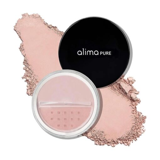 Alima Pure Loose Mineral Blush, Powder Blush Makeup, Cheek Tint Face Blushes with Satin Matte Finish, Pink Blush Makeup, Talc Free Blush, Natural Blush for cheeks Vegan Blush .15 oz/ 4.5 g