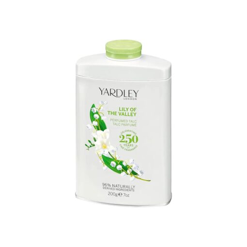 Yardley London Lily of the Valley Perfumed Talc 200g