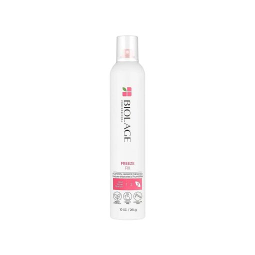 Styling Freeze Fix Hair Spray | Anti-Humidity Hairspray Lifts & Locks Hair All Day | Firm Hold | For All Hair Types | Paraben-Free | Vegan |10 Oz