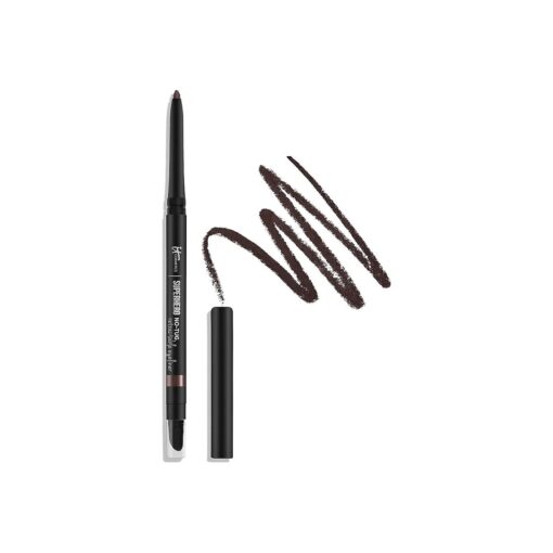 IT Cosmetics Superhero No-Tug Retractable Eyeliner - All-Day Wear, Waterproof Formula Wo n't Smudge - With Avocado Oil, Chamomile Extract, Vitamin E & Carnauba Wax - 0.008 oz