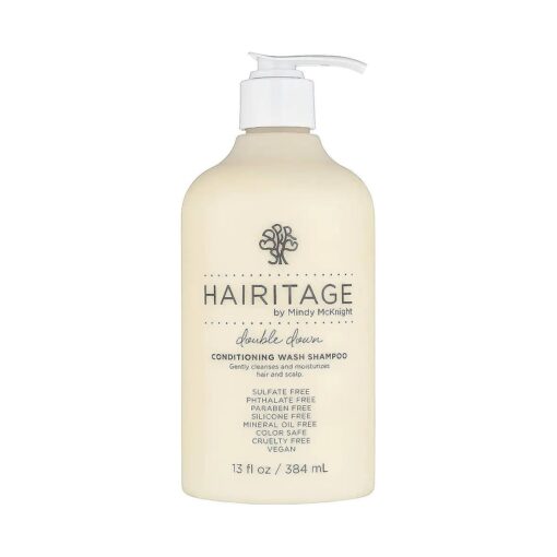 Hairitage Double Down Conditioning Wash Shampoo, 13 fl oz