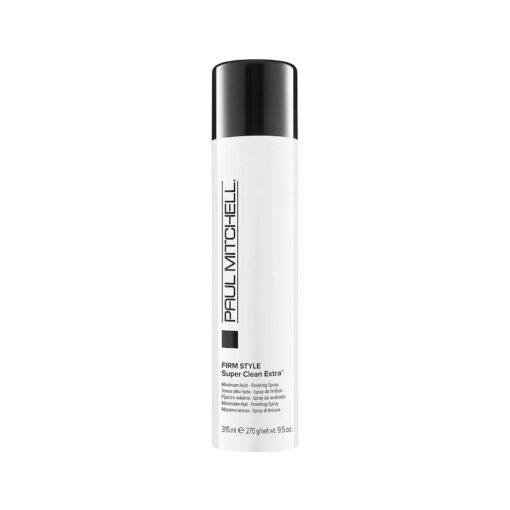 Super Clean Extra Finishing Hairspray, Maximum Hold, Shiny Finish, For All Hair Types, 9.5 oz .