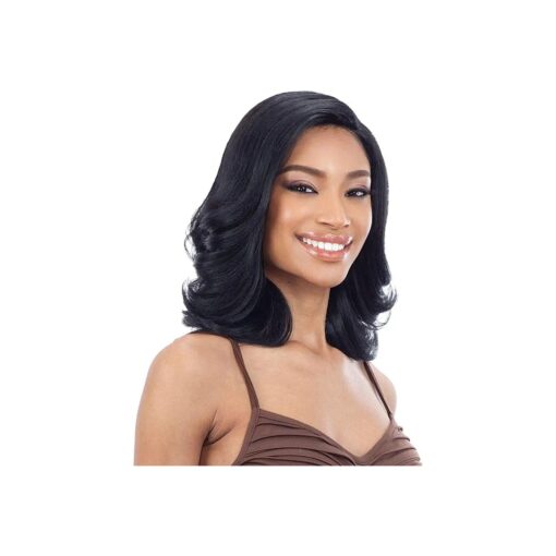 Freetress Equal Synthetic 5 Inch Lace Part Wig - NATURAL SET ( L ) ( 1 Jet Black )