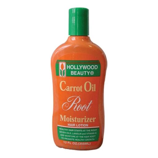 Hollywood Beauty Carrot Oil Root Moisturizer Hair Lotion 12Oz/355Ml