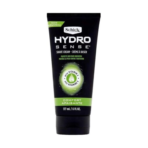 Schick Hydro Sense Comfort Shave Cream for Men, 6 Ounce, 3 Count