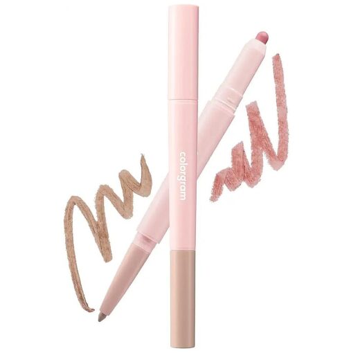 COLORGRAM All In One Over-Lip Maker 02 Cool Pink | Versatile Lip Liner & Contour with Natural Shades, Matte finish, Bigger and Fuller Lips, Plumping effect, Smooth creamy texture