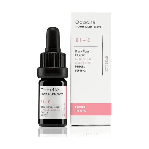 Odacite Acne Serum Concentrate for Face, Pore Cleanser Facial Oil for Pimples with Black Cumin + Cajeput - Purifying Facial Serum with Vitamin A & Natural Ingredients - 0.17 Fl, Oz