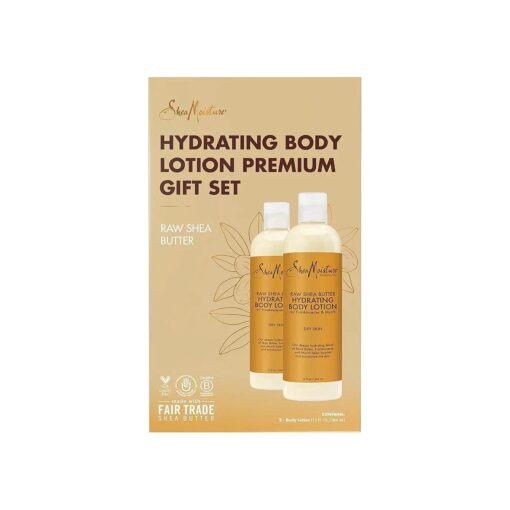 Shea Moisture Lotion with Raw Shea Butter - Body Lotion with Frankincense, Shea Butter Lotion with Myrrh, Dry Skin Relief Shea Moisture Body Lotion, 13 Fl Oz Ea ( Pack of 2 )